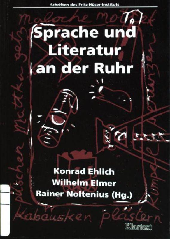 Sprache und Literatur an der Ruhr (Livre en allemand)