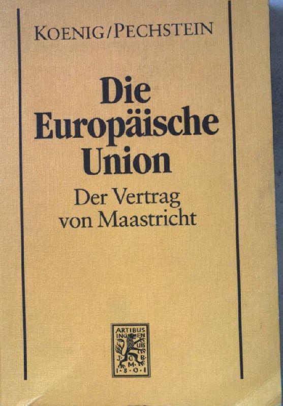 Der Vertrag Von Maastricht Zvab
