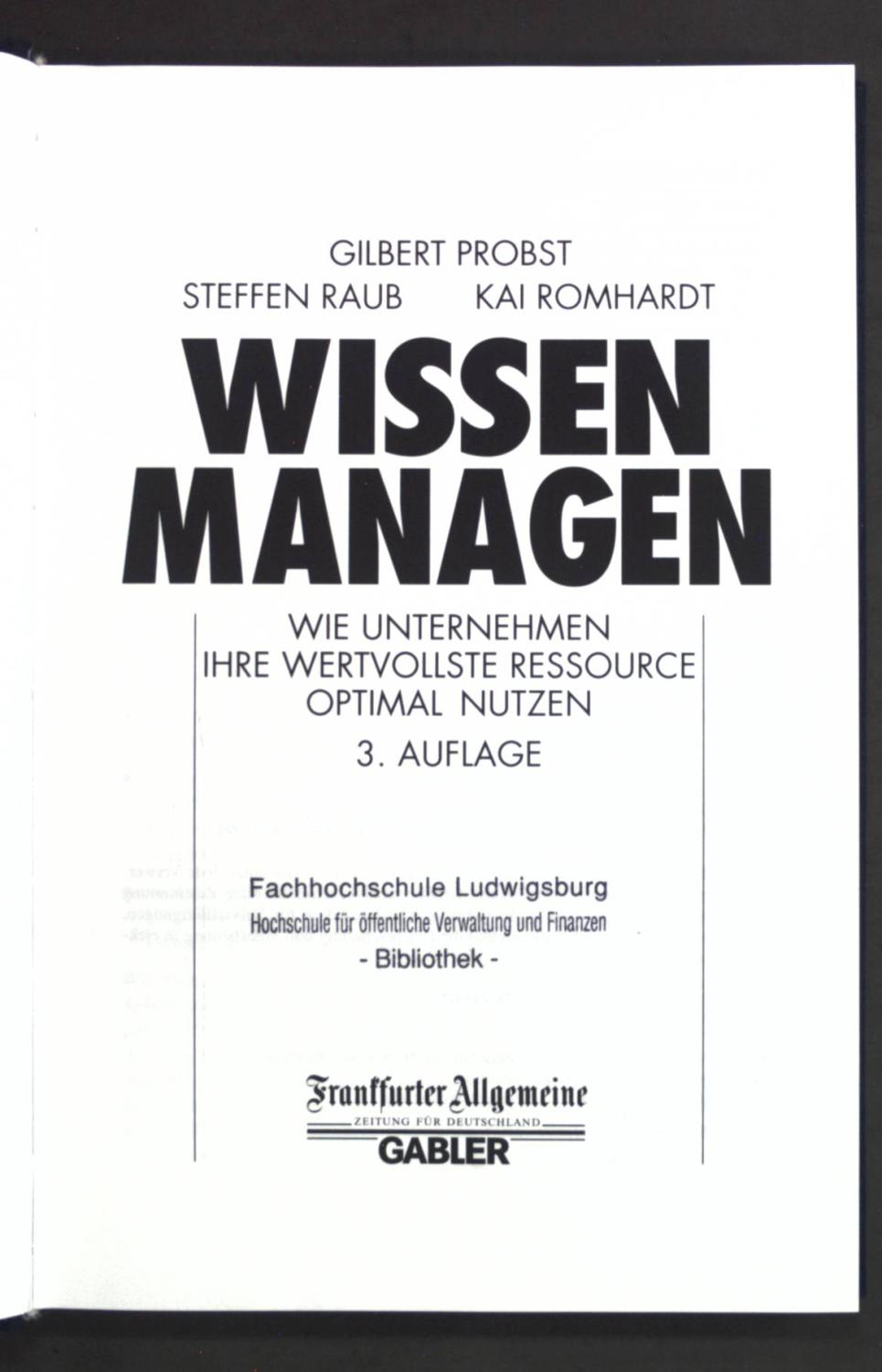 Knowledge Management Success or Failure – What Determines the Performance of a KM-Initiative?