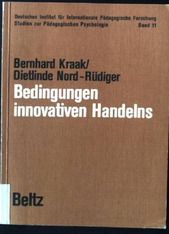 Bedingungen innovativen Handelns