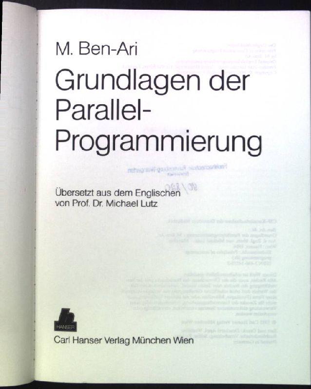 Grundlagen der Parallel-Programmierung