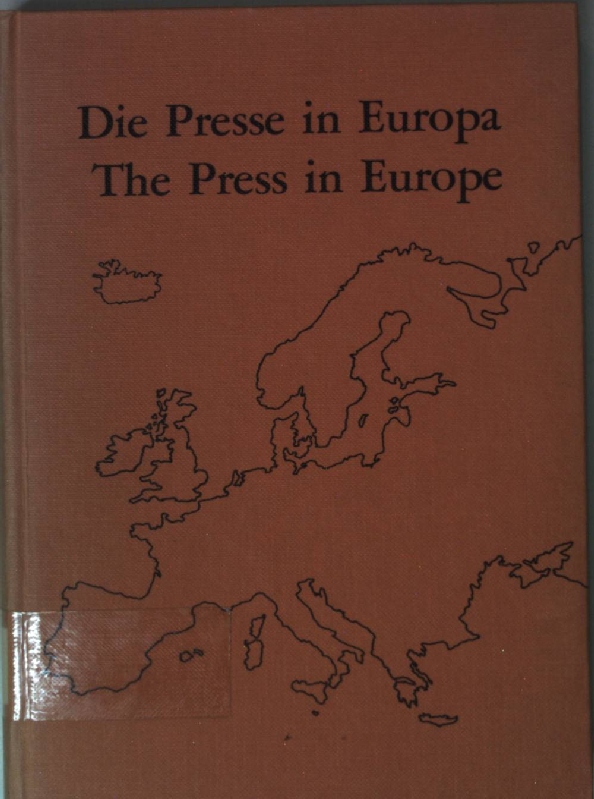 Press in Europe: A Handbook for Economics and Advertising