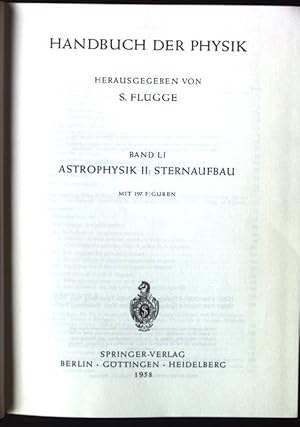 Handbuch Der Astrophysik Abebooks - 