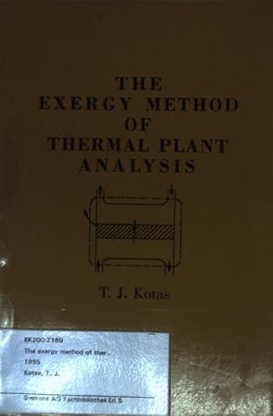 kotas the exergy method of thermal plant analysis