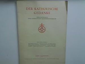Das Bild und die Sendung des katholischen Akademikers. - in : 1. Heft - 1956 : Der katholische Ge...