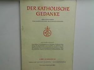 Christusbegegnung im Sakrament. - in : 2. Heft - 1962 : Der katholische Gedanke. Zeitschrift des ...