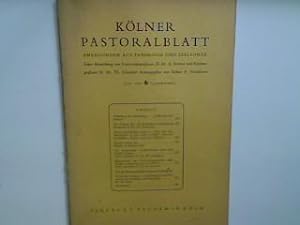 Die priesterliche Confraternitas nach dem Gesetz Christi. - in : Heft 6 - 1955 - Kölner Pastoralb...