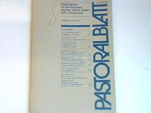 Unio Apostolica. - in : Heft 12 - 1984 - Pastoralblatt für die Diözesen. Aachen, Berlin, Essen, K...