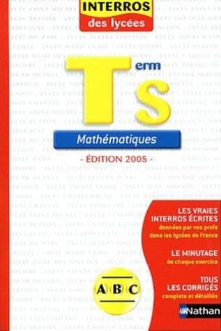 Mathématiques Tle S - B Bourgeois, Marc Tenti