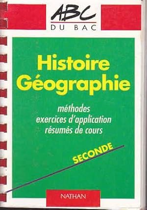 Histoire-géographie, seconde abc du bac