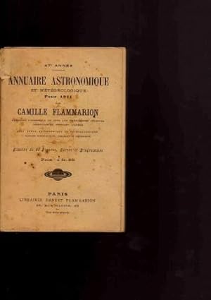 annuaire astronomique et meteorologique pour 1911