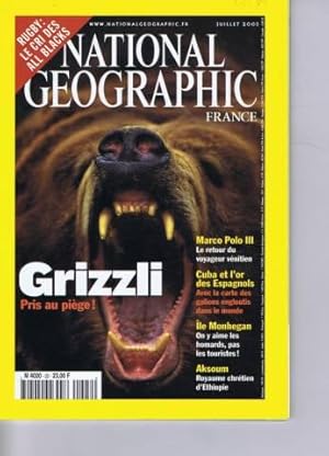 National geographic -Grizzli pris au piege - marco polo III cuba et l or des espagnols - aksoum