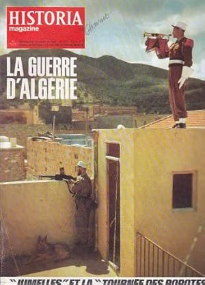 Guerre d'algérie historia magazine n° 289 jumelles et la tournee des popotes