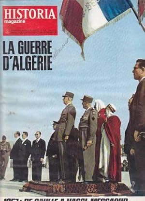 Guerre d'algérie historia magazine n° 224 1957 de gaulle a hassi messaoud