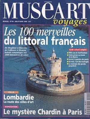 Muséart n 94 les 100 merveilles du littoral francais - lombardie la route des villes d art italie...