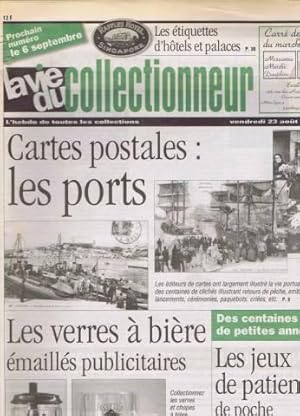 La vie du collectionneur du 23 aout 1996 n 141 cartes postales les ports - verres a biere publici...