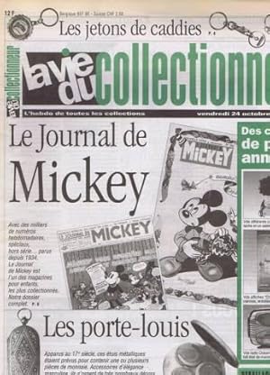 La vie du collectionneur du 24 octobre 1997 n 196 le journal de mickey - les portes louis