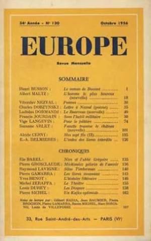 revue europe n °130