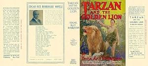 Tarzan and The Golden Lion (facsimile Dust jacket for the 1925 Photoplay edition-JACKET ONLY; NO ...