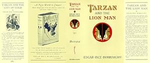 Tarzan and The Lion Man - Facsimile for 1st Ed Book. JACKET ONLY; (NO BOOK)