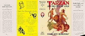 TARZAN AND THE CITY OF GOLD facsimile JACKET ONLY; (NO BOOK)