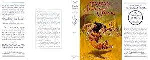 Tarzan And The Jewels Of Opar Reproduction Dust Jacket for 1st Ed. Book (NO BOOK)