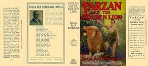 TARZAN & THE GOLDEN LION [COLOR REPRO DUST JACKET-NO BOOK]