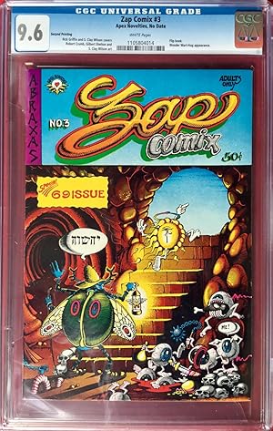 ZAP COMIX No. 3 (Special 69 Issue) - CGC Graded 9.6 (NM+)