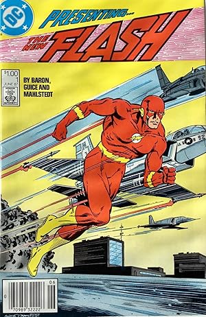 FLASH No. 1 (June 1987) Canadian $1.00 Newsstand Variant (NM)