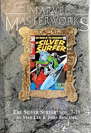 MARVEL MASTERWORKS Vol. 19 (Gold Foil Variant - Limited to 520 Copies) - The SILVER SURFER Nos. 7-19