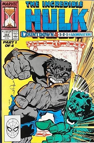 The INCREDIBLE HULK Nos. 364 - 367 (Dec. 1989 - March 1990) NM