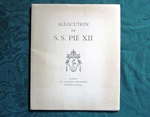 Allocution de S. S. Pie XII prononcé le 4 octobre 1954 à Castelgandolfo.