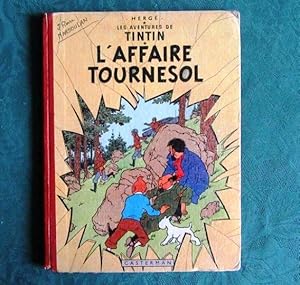 Tintin. L'Affaire Tournesol. (Dos rouge B20)