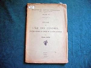 Étude de l'Ile des cendres, volcan apparu au large de la côte d'Annam.