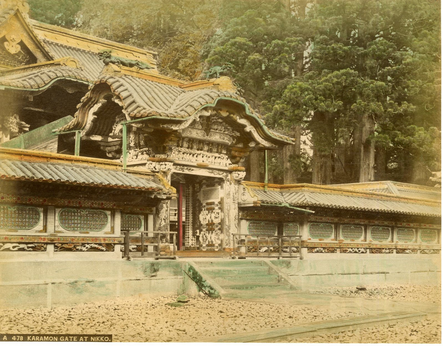 Japan, Karamon Gate at Nikko by Photographie originale / Original ...