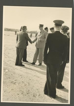 Tunisie, Visite du Général de Gaulle à Tozeur, 29.3.1953