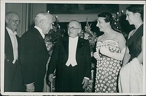 Paris, gala à la Comédie Française, 1952