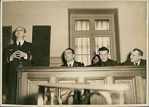 Paris 1949, tribunal militaire du Cherche-Midi