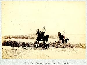 France, Capitaine Clémençon et Lieut. de Gombert