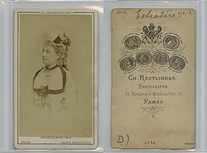 Reutlinger, actrice CDV, Estradère