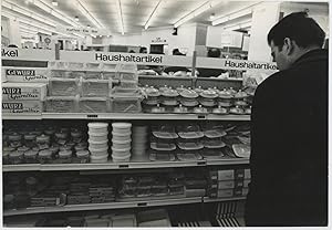 East Germany, Leipzig, Supermarket