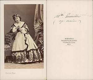 Disdéri, Paris, Mademoiselle Lemercier, Opéra Comique