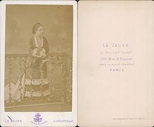 Lejeune, Paris, actrice à identifier