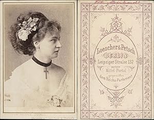 Loescher, Berlin, actrice, à identifier