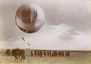 France, Le lancement d'une montgolfière