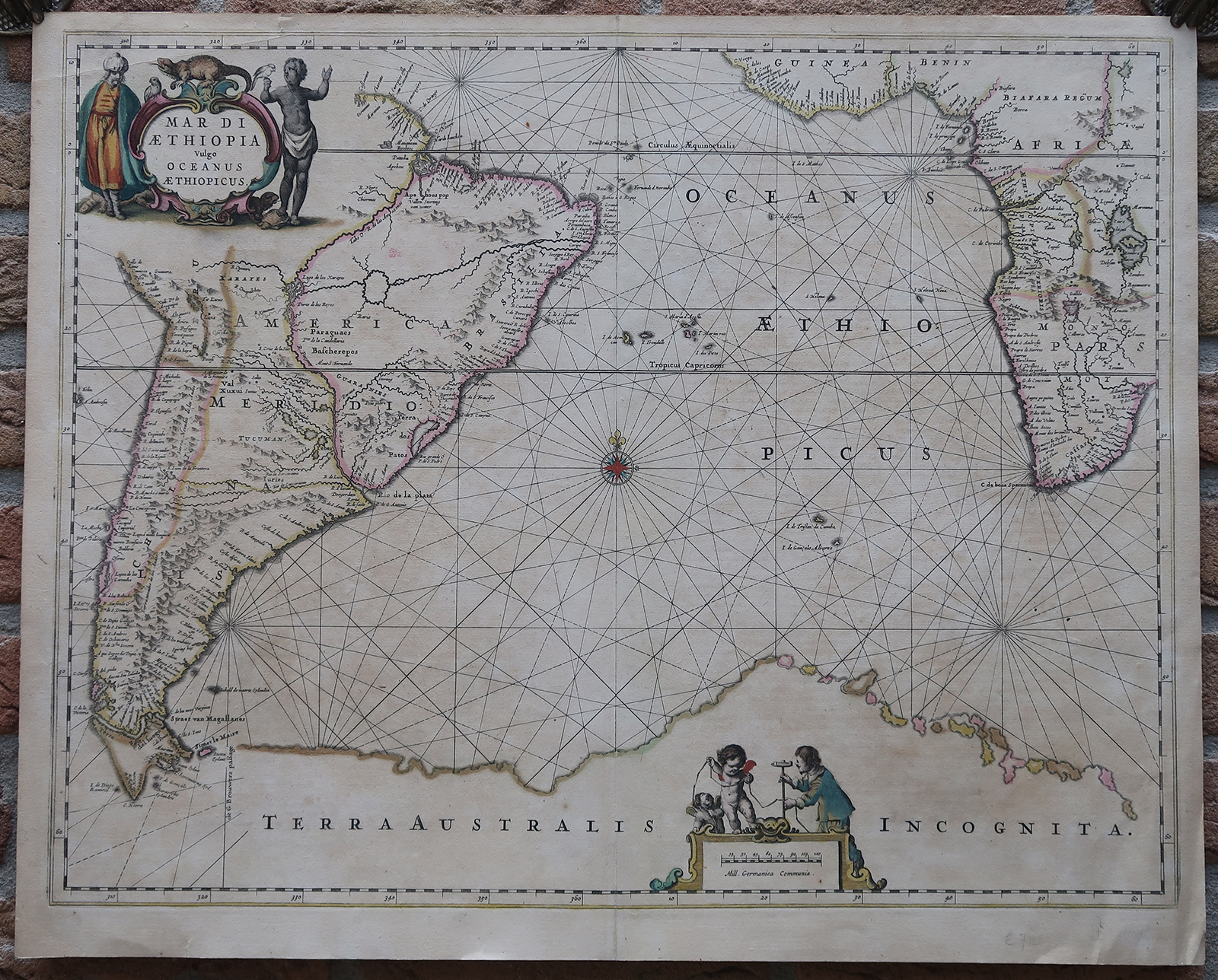 viaLibri ~ Antique Map-ATLANTIC OCEAN-AFRICA-SOUTH AMERICA-ANTARCTICA