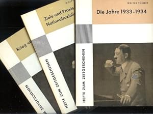 Die Jahre 1933-1934 : "Die Gleichschaltung" [und] Wolfgang Jäger: Ziele u. Praxis des Nationalsoz...