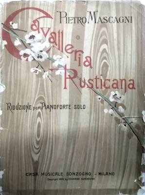 Cavalleria rusticana. Riduzione per pianoforte solo.