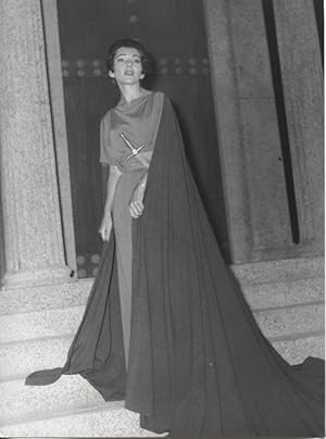 Maria Callas in Medea, Epidauro Theatre, august 1961