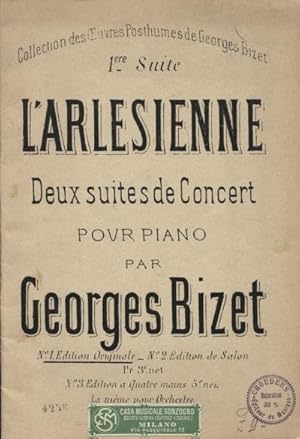 'L''Arlesienne. Deux suites de concert pour piano.'